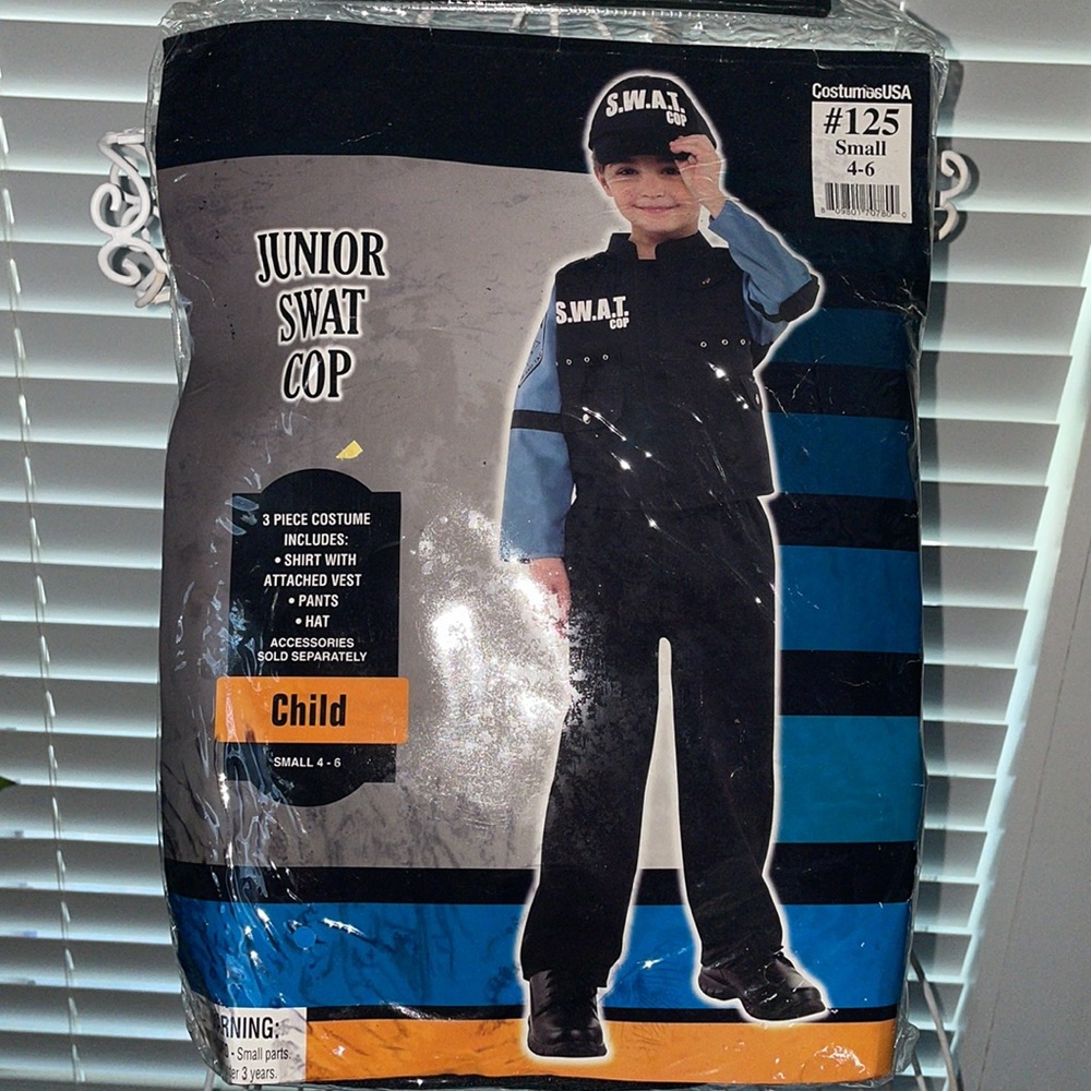 Junior SWAT Cop Costume (Child)